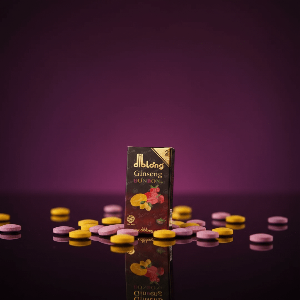 Diblong Ginseng Bonbons - 2 Candies | Herbal Energy Candy - XXYMAX