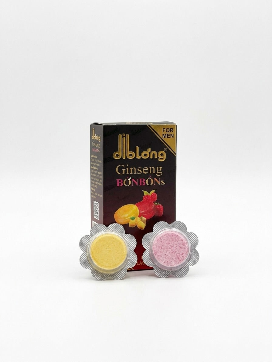 Diblong Ginseng Bonbons - 2 Candies | Herbal Energy Candy - XXYMAX